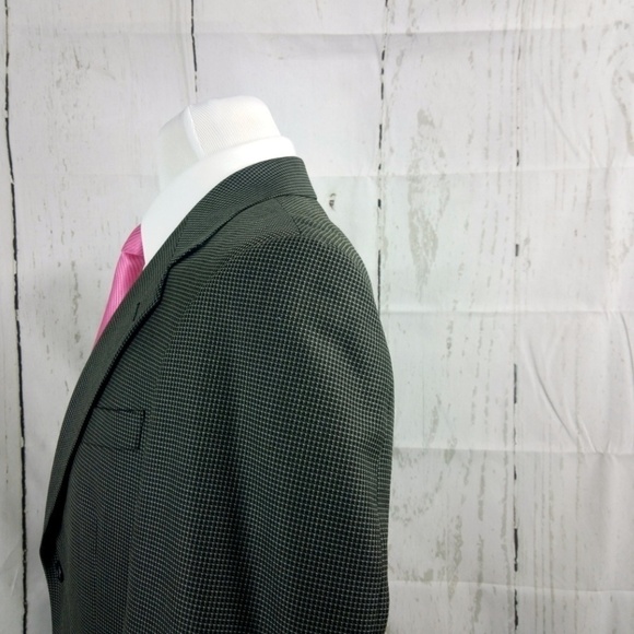 S & K Famous Brand 38R Multicolor Suit Blazer - Picture 3 of 8